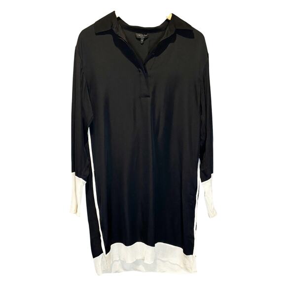 Rag & Bone Collared Midi Shirt Dress - size Medium - Picture 1 of 6
